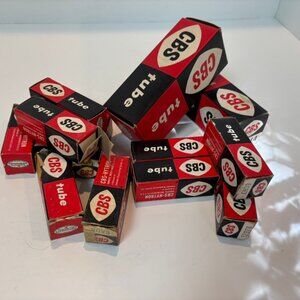 Vintage Various Size CBS Electron Tubes Lot Of 13 Untested